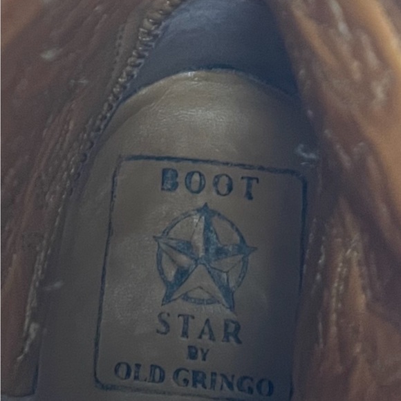 OLD GRINGO-BOOTSTAR Women’s boots 8 B Cactus Flower-Snip Toe Handmade in Mexico - Picture 6 of 13